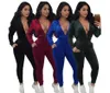 Verde Vermelho Listrado Mulheres Treino Hoodies Top + Calças Soltas Sexy ladies 2 Piece Suit Set