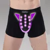 Moda-Black Men Briefs Saúde Cuidados de Saúde Turmalina Prostato Boxer Therapia Magnética Penis Ampliação Underpants Masculino Sexy Underwear