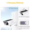 1080P Zonnepaneel Power Draadloze Waterdichte PIR HD Camera Security Surveillance CCTV