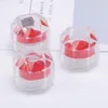 38CM Jewelry Package Boxes Ring Holder Portable Acrylic Transparent Rings Earring Display Box Storage Box Cases Bins Organizer NE6357284