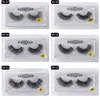 DHL 6d 25mm Mink Eyelashes 12 Styles Eye Makeup Mink Lashes False طبيعية طبيعية سميكة الرموز المزيفة 3D Eye Lashes Extension Beauty6292385