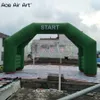 Free logo/text angle archway inflatable start line arches balloon 4 legs free standing event entry on discount