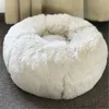 Dog House Warm Super Super Long Hair Cennel Round Round Cat Beterains for Small Medium Pet Prote Product Bed 190101-13