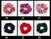 Girl Women's Velvet Cabelo Scrunchies Tie Acessórios Titular De Cabelo Cabelo Scrunchy Bandas de Cabelo Velor Loop Pleuche Headwear 20 pcs FJ3362