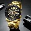 Спортивные часы Men Luxury Brand Curren Fashion Quartz Watch с нержавеющей сталь повседневной бизнес -брачные часы мужские часы Relojes259q