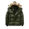 Kış Parka Homme Jassen Chaquetas Outerwear Büyük Kürk Kapşonlu Fourrure Manteau Aşağı Ceket Ceket Hiver