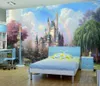 Custom Horse Mural Bakgrund Living Room Home Decor Wall Papers för 3 D Foto Bakgrund Konstnärlig bakgrund