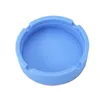 Portable Rubber Silicone Soft Eco-Friendly Round Ashtray Ash Tray Holder Pocket Ring Ashtrays for Cigarettes cool Gadgets Free Ship