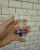 Bollitore in vetro mini e colorato Bong in vetro Bruciatore a nafta Tubi per l'acqua in vetro Impianti petroliferi Non fumatori
