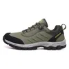 Vente en gros au détail hommes femmes chaussures de course vert olive kaki gris chaussures de plein air baskets de sport pour hommes marque maison fabriquée en Chine