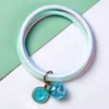 Mosquito Repellent Bracelets Natural Adults and Children Anti- Mosquito Repellent Silicone Bracelet Candy Color with Pendant Summer HHA1275