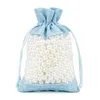 13 * 18cm (5 * 7inch) Multicolor Organza Sackcloth Bag Drawstring Bags Presentpåsar Presentpaket