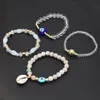 Nouveau bracelet à plusieurs couches ethnique Bracelet Bracelet Bracelet Fashion Bijoux sauvage perlé