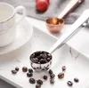 Moda Fonksiyonlu Mutfak Çanta Klip Paslanmaz Çelik Çay Kahve Kaşık WB1819 Ölçme Kahve Scoop Malzemeleri