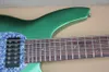 Fabryka hurtowa 6 struny Metallic Green Music Electric Bass z 24 progami, Rosewood Fretboard, chrom sprzęt