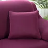 Wrap zmywalny Fit Wedding dla 99% Sofa Solid Color Elastyczne Sofa Pokrywa Elastyczne Slipbovers Stretch Wymienny kanapę Siedzenia