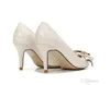 2020 G Designer Trendy Women Pumps Ribbon Bowtie Big Bees High-Heeled Bride Sexy Pointed Wedding Shoes 8 10 12Cm 86 6