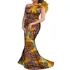 Afrikansk klänning för kvinnor sommar vintage maxi långparty-dress dashiki sexig klubb afrikansk riche bazin femme plus storlek wy4001