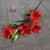 100 cm künstliche Lilie Blume gefälschte Boden mit Seidenblume für Hochzeitshäuser Simution Lilie Blume35103195275367