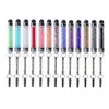 Bling Diamonds Clear Capacitive Touch Screen Pen Crystal Stylus with 3.5mm Dust Plug Style for Mobile Cell Phone