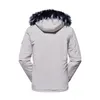 Shujin Warm Men Parka Winter Jacket Bighten Fauxの毛皮のフード付きのアウトウェアコートブランドカジュアルメンズコットンパッド入りオーバーコート5xLプラスサイズ
