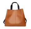 Дизайнер - женская подлинная кожаная модная сумочка. Большая емкость повседневная сумка.