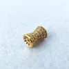 Grande buraco oco cz zircon coluna de tubo de tubo de coluna conector para fazer bracelete DIY colar de jóias Encontrar CT509