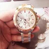 Najlepiej sprzedająca się marka zegarków męskich Watch Watch Wysoka jakość stali nierdzewnej chronografu kwarcowego Ruch kwarcowy Wszystkie tarcze Waterpro2758