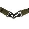 Envío rápido Tactical 2 Two Point Dual Sling Dual Bungee Correa Snap Hook Ajustable Liberación de desmontaje rápido