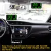 Digital C90 GPS HUD Speedometer Display GPS Head Up Speedometer Car Truck Odometer With Over Speed Warning Car Clock