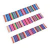 14x84 inch Mexicaanse Serape Tafel Runner Doek Cover Fringe Katoenen Tafel Runner voor Mexicaanse Tafelkleed Party Bruiloft Decoratie