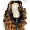 Brasiliano Highlight Ombre Human Hair U parte parrucche per donne nere 150densità non pizzo remy parrucche medio aperte parrucche1605242