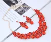 Crystal Stone Jewellery Sets For Women Bijoux Femme Necklace Set Statement Necklaces Pendants Gold Color Jewelry Sets5648443