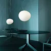 Italien Foscarini Gregg Suspension Lamp Glass Pendant Lights Modern LED Oregelbundet hängande lampa Matsal Kök Ljus Fixturer209G