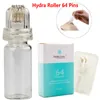 Hydra Roller 64 pins Titanium Microneedle 0.25mm/0.5mm/1.0mm Anti Wrinkle Acne removal dermaroller skin care tools