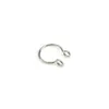 Stainless Steel Nose Piercing U Shaped Fake Nose Ring Hoop Septum Tragus Piercing Nipple Piercing Jewelry