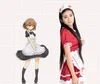 Halloween Japonia Anime Kobiety Junior Maid K-On Cosplay Costume Outfit Uniform Fartuch Dress Pełny zestaw (Azjatycki Rozmiar)