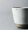 Vintage Kaba Çömlekçilik Kahve Kupa 230 ml Japon Çay Kupa Retro Su Kupası Usta Çay Kupası Konteyner Drinkware Teaware