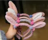 Headband lamb wool antlers headband rabbit ears bear ears headband WY1319