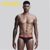 Fashion Trend New Sexy Briefs Men Solid Color U Raised Crotch Jockstrap Underwear Cotton Bikini Male Panties Men Cueca Breathable Underpants