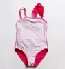 Flickor Baddräkt Flamingo Tjej Baddräkt One Pieces Swan Kids Baddräkt Barnkläder Slitage Sommar Barnkläder 3 färger DHW2375