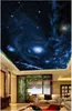 Индивидуальные большие 3D фото обои 3D потолочные фрески обои красивые звездное небо HD большая картина детская комната потолочная живопись декор