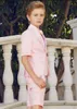 Popular One Button Notch Lapel Kid Complete Designer Handsome Boy Wedding Suit Boys' Attire Custom-made (Jacket+Pants+Tie) A42