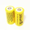 High quality CR123A 16340 2600mAh 3.7V Rechargeable lithium battery flashlight battery