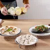 Roestvrij staal stoomboot ronde stapelbare dumpling stomende keuken dining bar rack verdikking water steamer huishoudelijke kok voedsel raster gereedschap