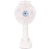 Portable Handheld USB Mini Fan gadget Cooling Humidifier Rechargeable Battery Water Spray Fan with Retail Box