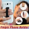 Elastiskt band fastnat till mobiltelefonremsor Touchhållare Finger Ring Handtag Device Sling Grip för iPhone 8 X Cellphone 300PS