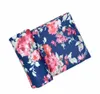 NewBaby Swaddle Wraps Floral Imprimir Cobertores Do Bebê Wraps Infantil Oversized Swaddle Cobertor Super Macio Do Bebê Cobertores Lovey 6 projetos 80 cm