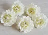 5 CM de alta calidad rosa de seda flores artificiales cabeza bodas decoración hogar jardín muebles DIY artesanía flor falsa GB219