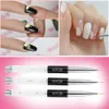 Nail Art Painting Line-borstels stippen Pen UV gel nagels voering Poolse borstel manicure manicure stip pennen vingernagel gereedschap 7-11 mm